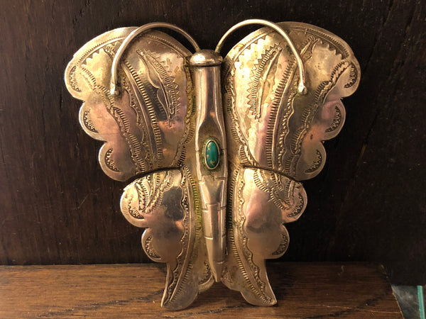 Large 1940’s Navajo Buttfly Pin