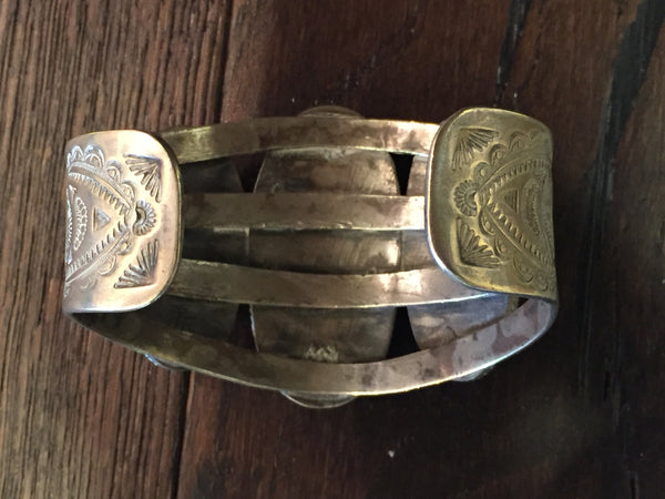 Navajo Petrified Wood Bracelet 1940’s