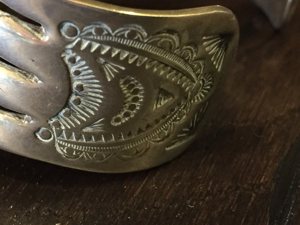 Navajo Petrified Wood Bracelet 1940’s