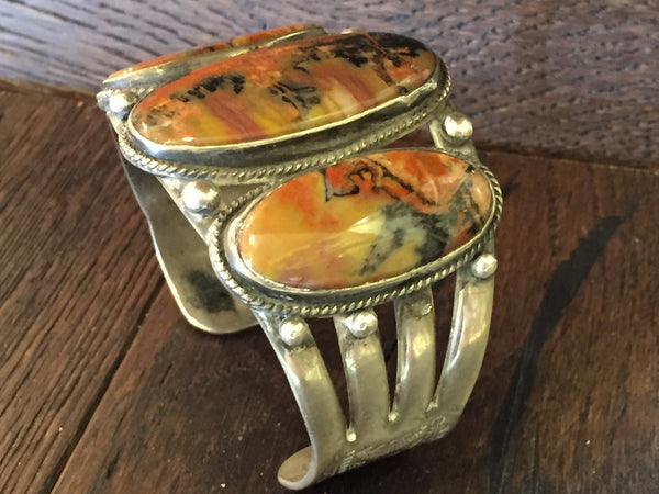 Navajo Petrified Wood Bracelet 1940’s